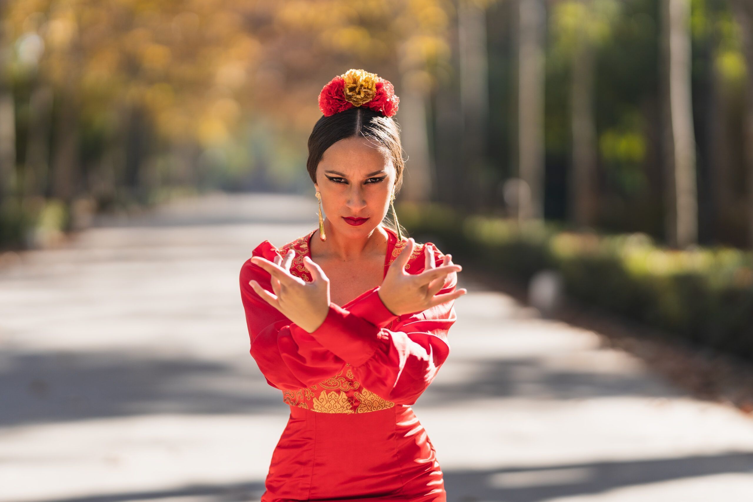 Fotografía de flamenca
